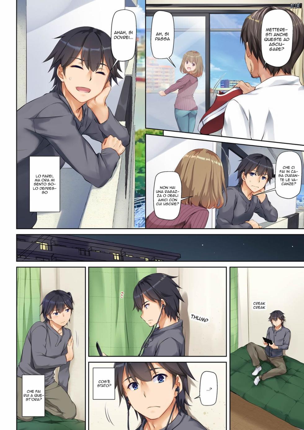 [Digital Lover (Nakajima Yuka)] Hitozuma Osananajimi to Hitonatsu no Dekigoto 1-4 FULL STORY [Italian] - Page 4