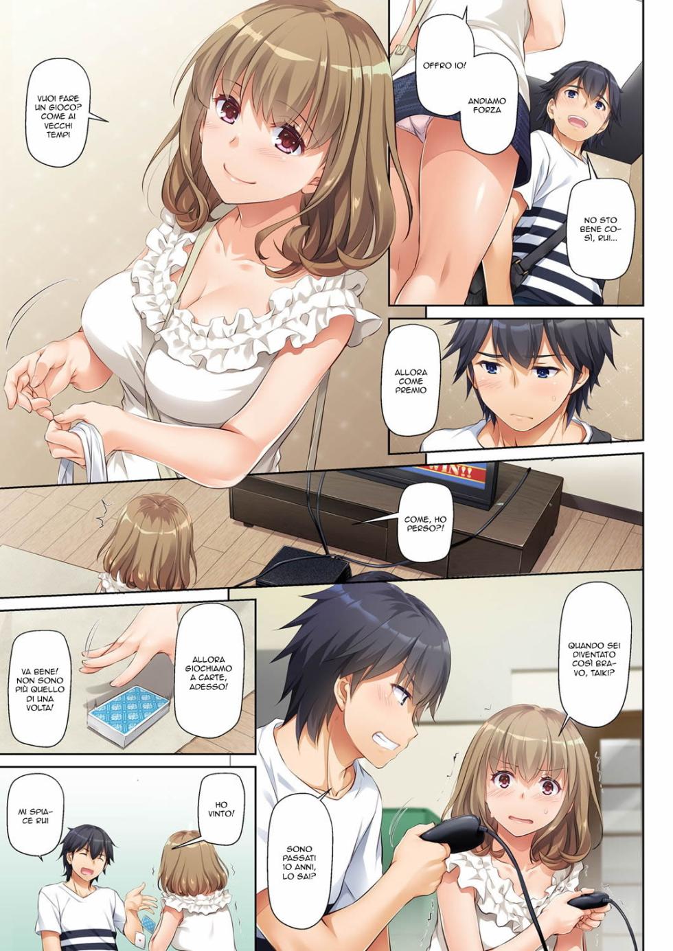 [Digital Lover (Nakajima Yuka)] Hitozuma Osananajimi to Hitonatsu no Dekigoto 1-4 FULL STORY [Italian] - Page 7