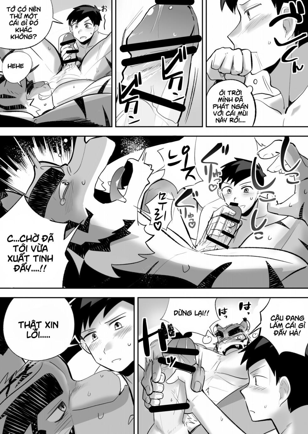 [Saikoro De Kimerusouchi] Kinou no Tomo wa Kyou no xx! |(Morenatsu.) [Viet] - Page 16