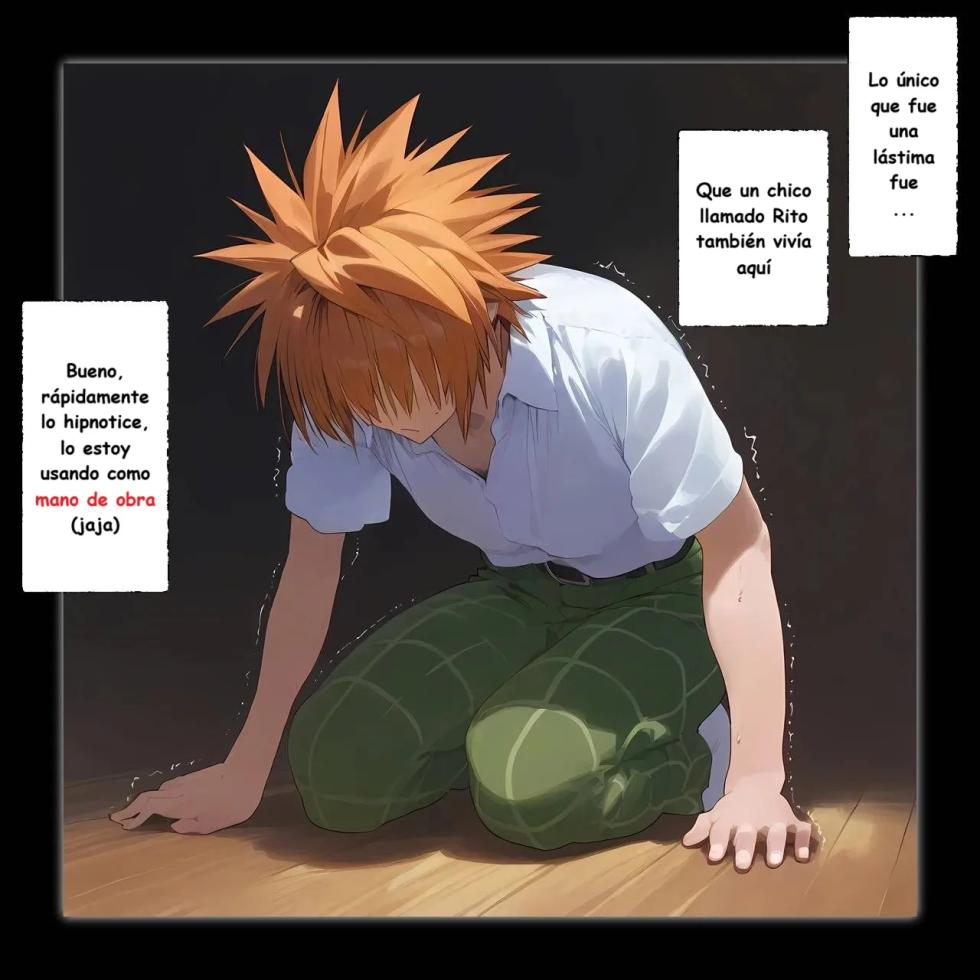 [Panic America] Saimin Oji-san ni Shihaisareta Sainan Koukou, Zenin, Aka-chan Ninshin Ikukyuu 3 (To LOVE-Ru) (Spanish) [AI Generated] - Page 8