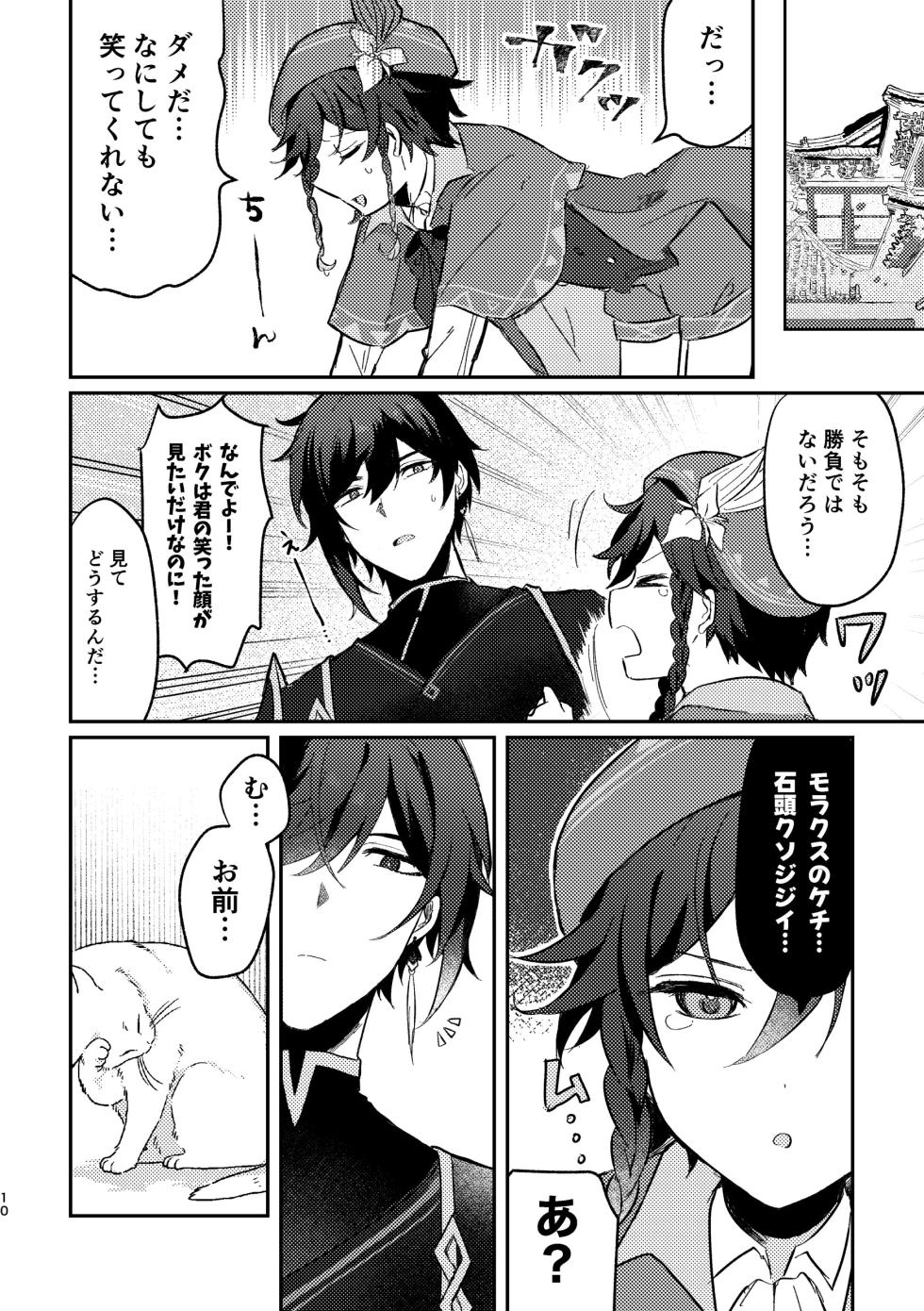 [Mokyuu Plus (Mokyuco)] Ippin Isshou (Genshin Impact) [Digital] - Page 9