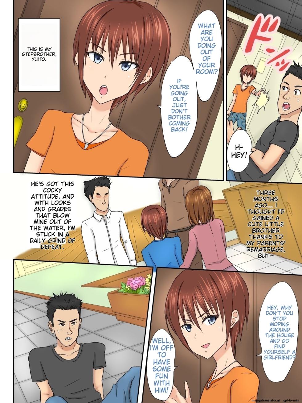 [Azi Dahaka] Saimin! Josou Gitei ♂Namaiki na Otouto o Ore no Kanojo ni Shite Mita♂ [English] [MTL] - Page 3