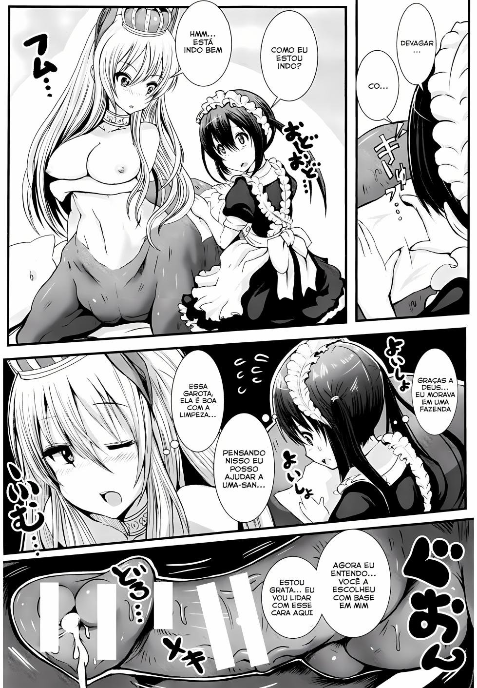 [Ryuno] Maid no Oshigoto Kentauros no Osewa Hen [ Portuguese-BR] [Upscale] - Page 5