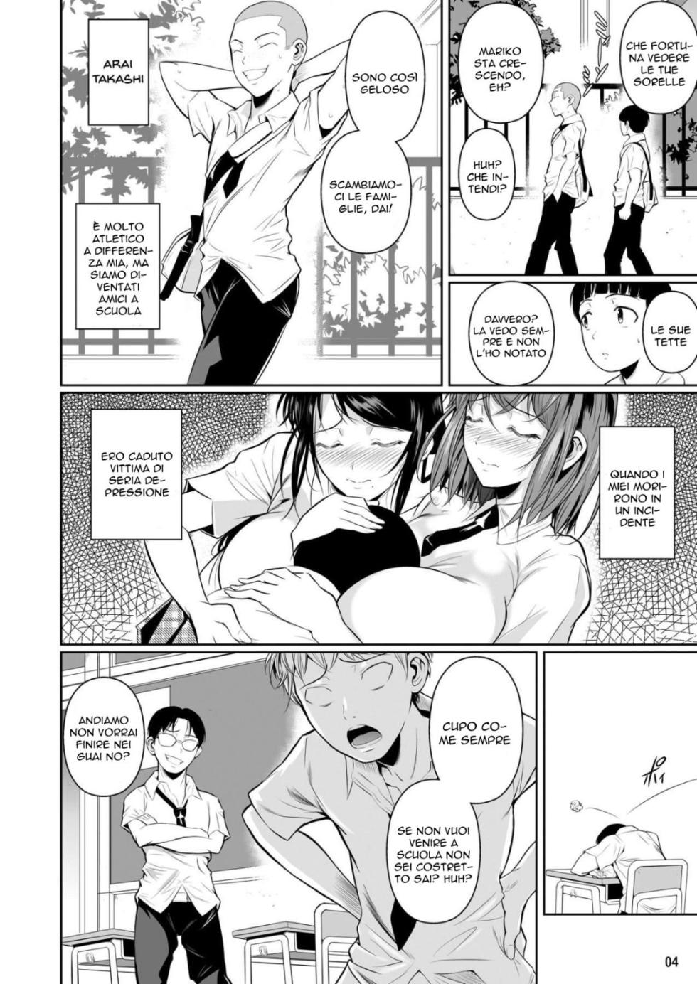 [Shoot The Moon (Fuetakishi)] Touchuukasou 1-8 + Legion FULL STORY [Italian] - Page 5