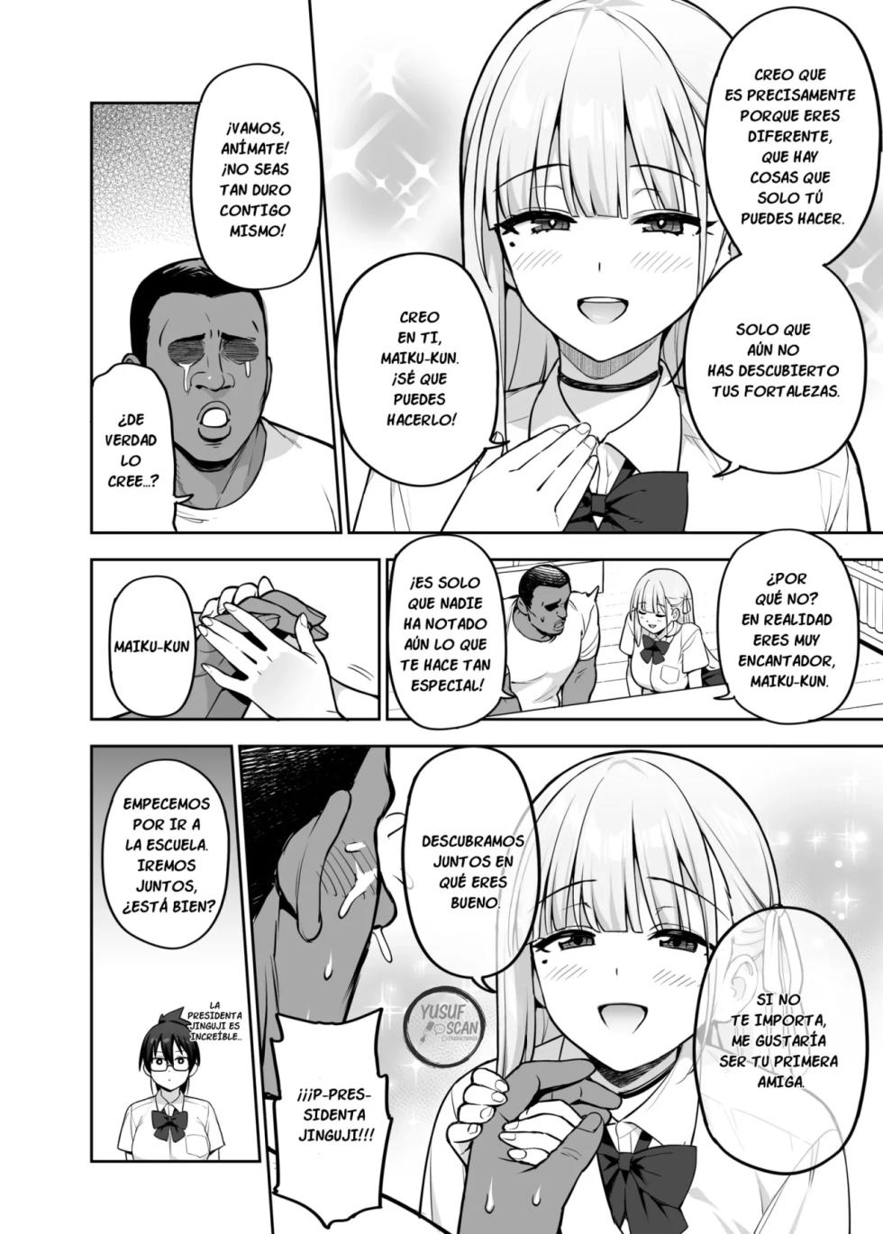 [TRY&Hougen Futari Shakai (TRY Hougen)] Seitokai no Joshi-tachi ga Kyonyuu Sugiru Ken | ¡Sobre las Enormes Tetas de las Miembros del Consejo Estudiantil! [Spanish] [YusufScan] [Decensored] [Digital] - Page 40