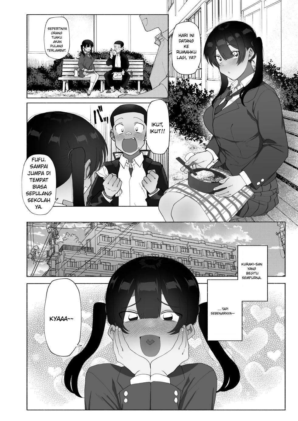 [Josou Bouzu Danshi Kenkyuujo (Yuzugaeru)] Futanari Kanojo no Hagemashikata. | Cara Menyemangati Pacar Futanari! [Indonesian] [Digital] - Page 3