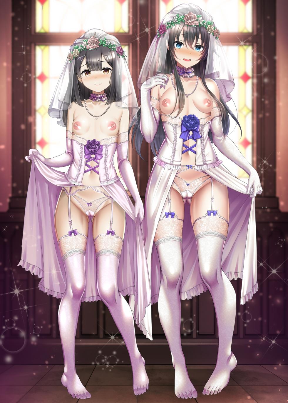 [ment] プリズマ☆イリヤの美遊・エーデルフェルトと俺ガイルの雪ノ下雪乃ウェディング下着 - Page 5