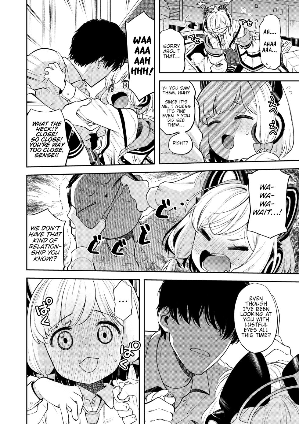 [Ezokuroten (Miyanogi Jiji)] Kivotos Report -Momoi- (Blue Archive) [English] [Nemugaki Translations] [Digital] - Page 7