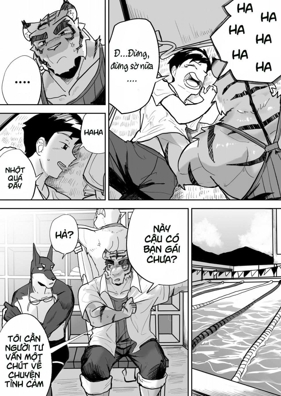 [Saikoro De Kimerusouchi] Kinou no Tomo wa Kyou no xx! |(Morenatsu.) [Viet] - Page 4