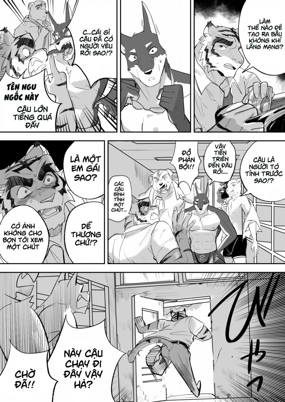 [Saikoro De Kimerusouchi] Kinou no Tomo wa Kyou no xx! |(Morenatsu.) [Viet] - Page 5