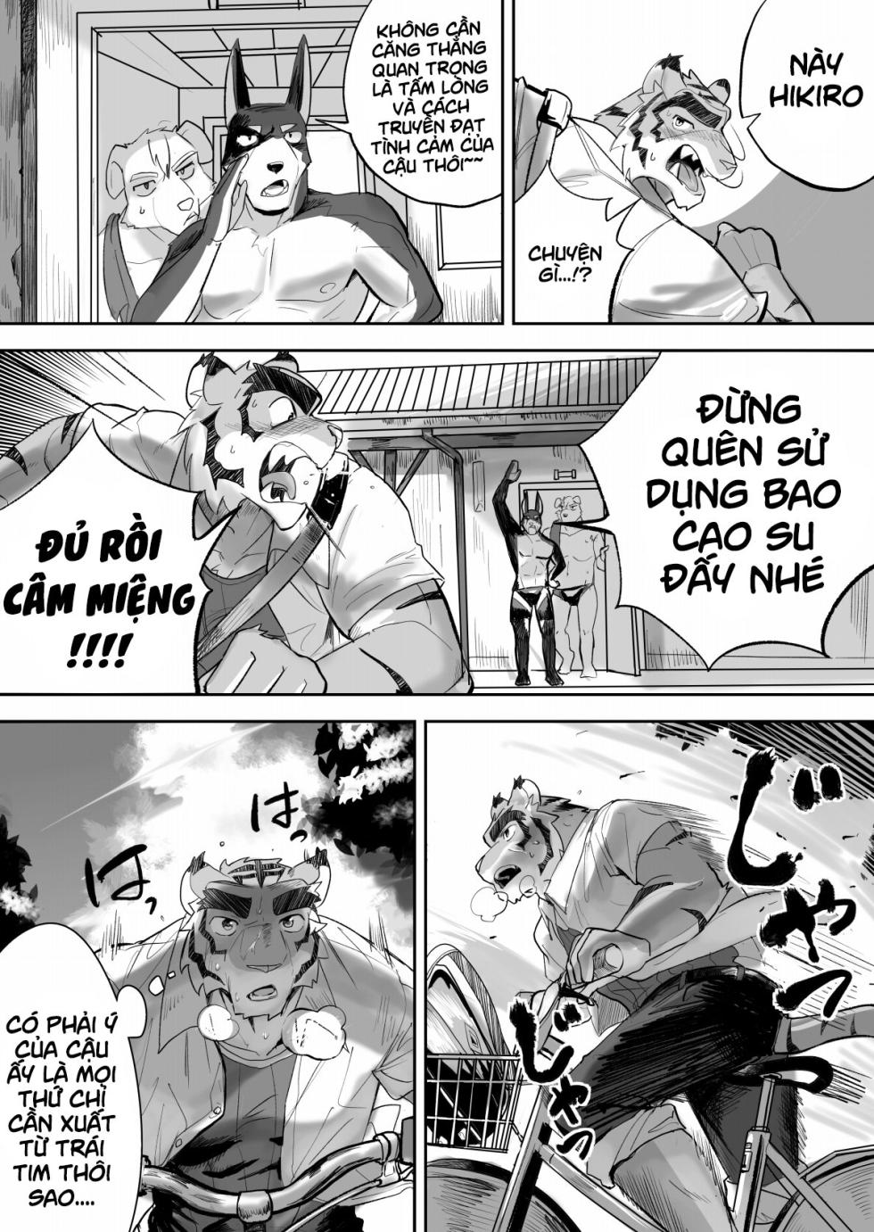 [Saikoro De Kimerusouchi] Kinou no Tomo wa Kyou no xx! |(Morenatsu.) [Viet] - Page 6
