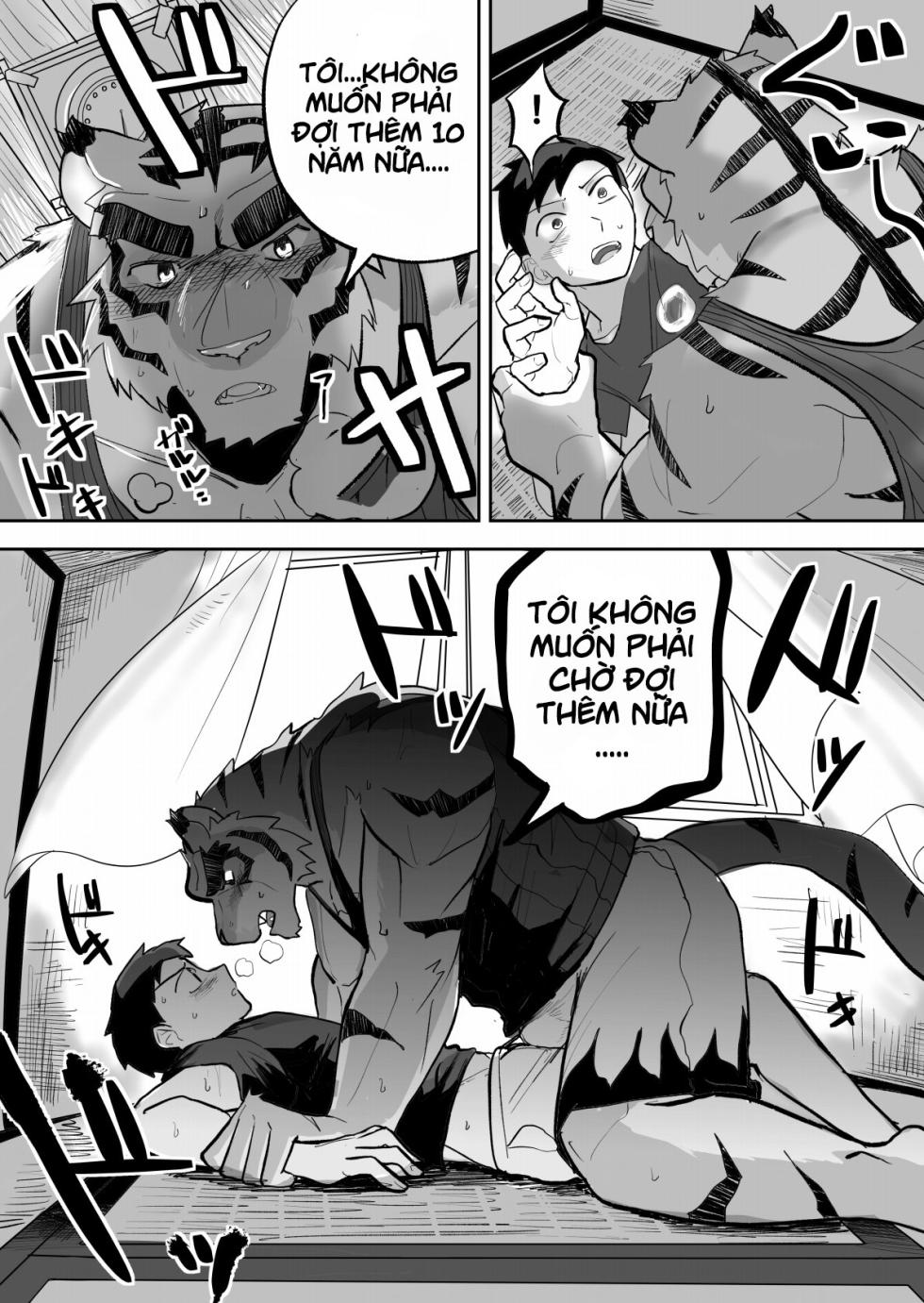 [Saikoro De Kimerusouchi] Kinou no Tomo wa Kyou no xx! |(Morenatsu.) [Viet] - Page 10