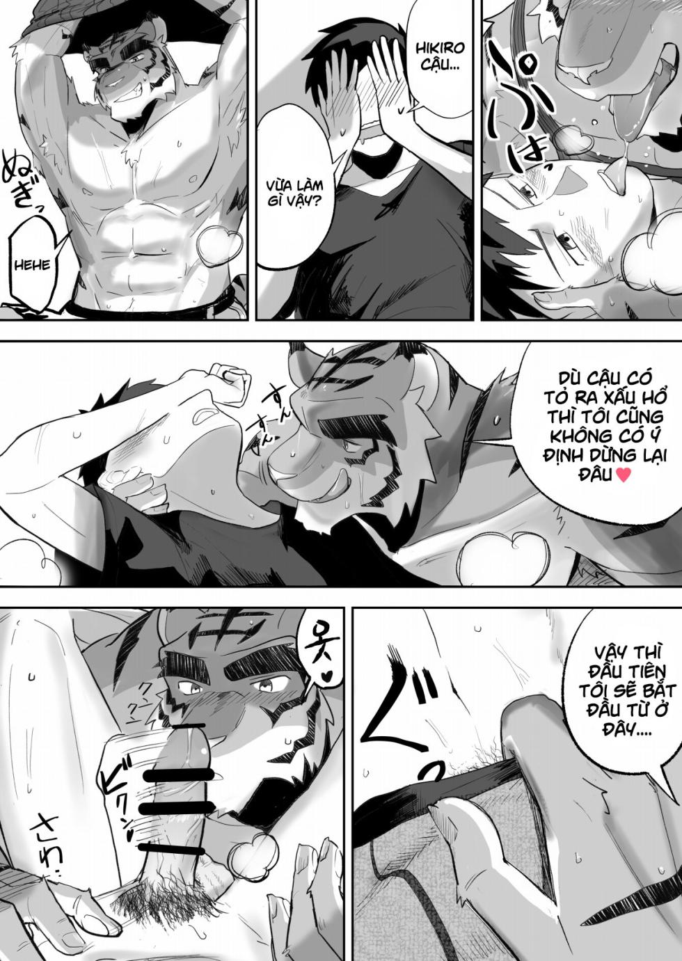 [Saikoro De Kimerusouchi] Kinou no Tomo wa Kyou no xx! |(Morenatsu.) [Viet] - Page 12