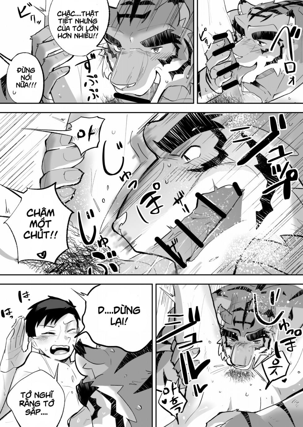 [Saikoro De Kimerusouchi] Kinou no Tomo wa Kyou no xx! |(Morenatsu.) [Viet] - Page 13