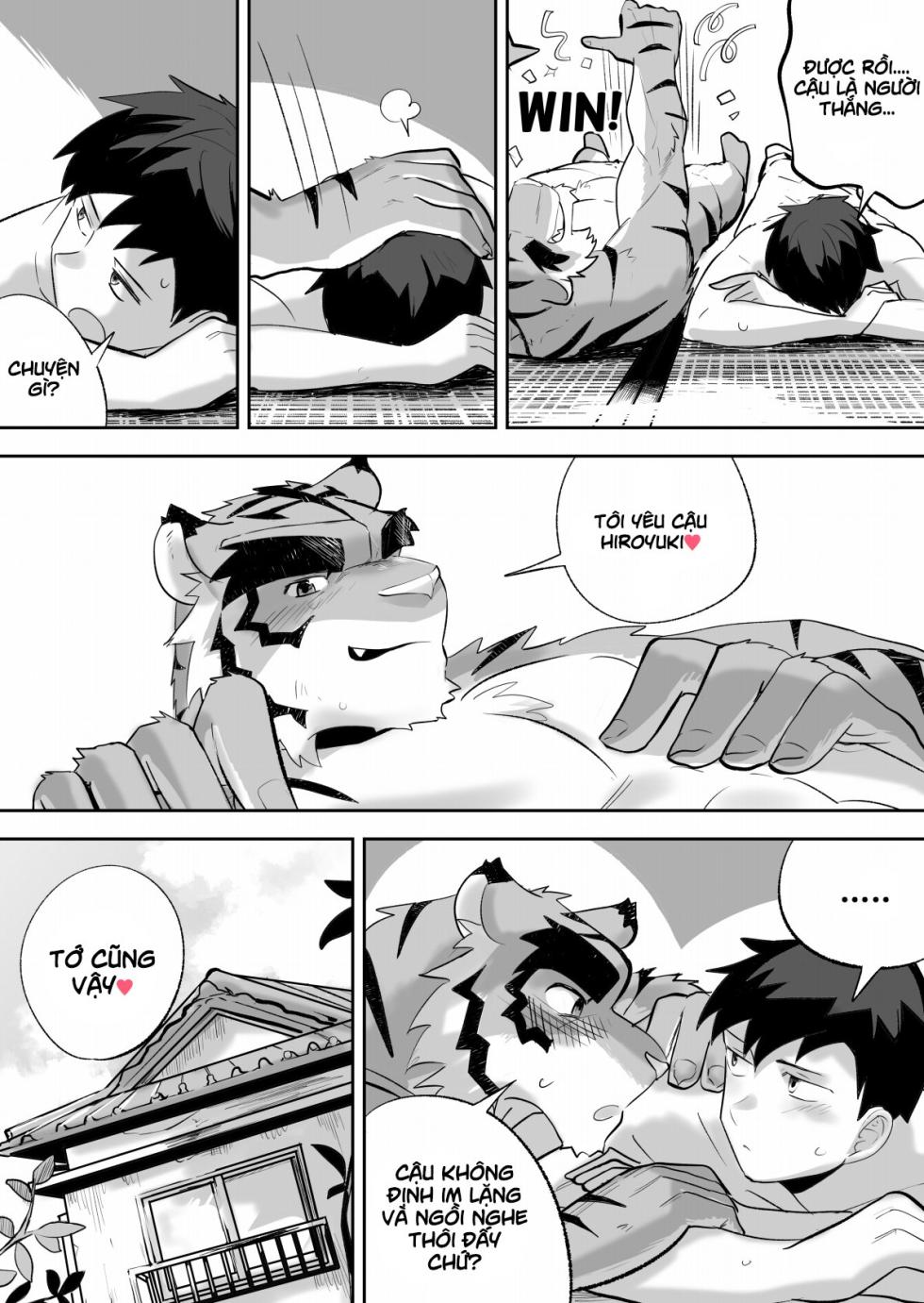 [Saikoro De Kimerusouchi] Kinou no Tomo wa Kyou no xx! |(Morenatsu.) [Viet] - Page 32