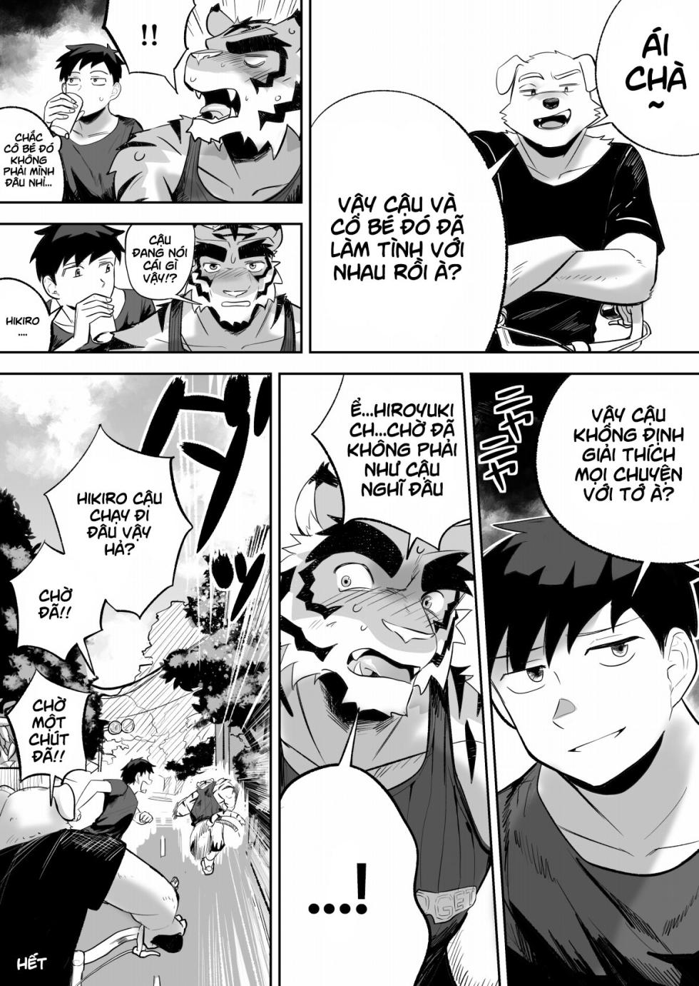 [Saikoro De Kimerusouchi] Kinou no Tomo wa Kyou no xx! |(Morenatsu.) [Viet] - Page 34
