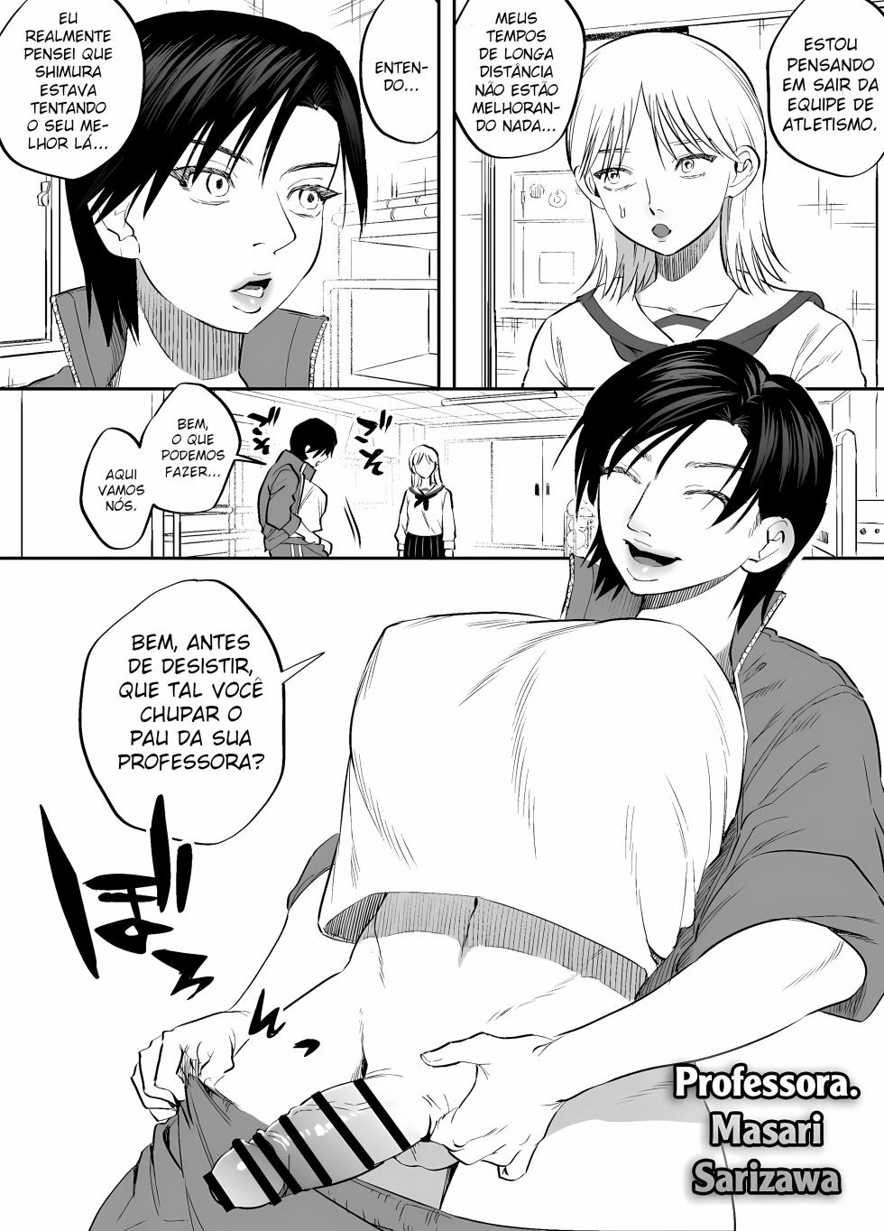 [Chimeda] Futanari Sensei no Yaritai Houdai [Portuguese-BR] [Upscale] - Page 2
