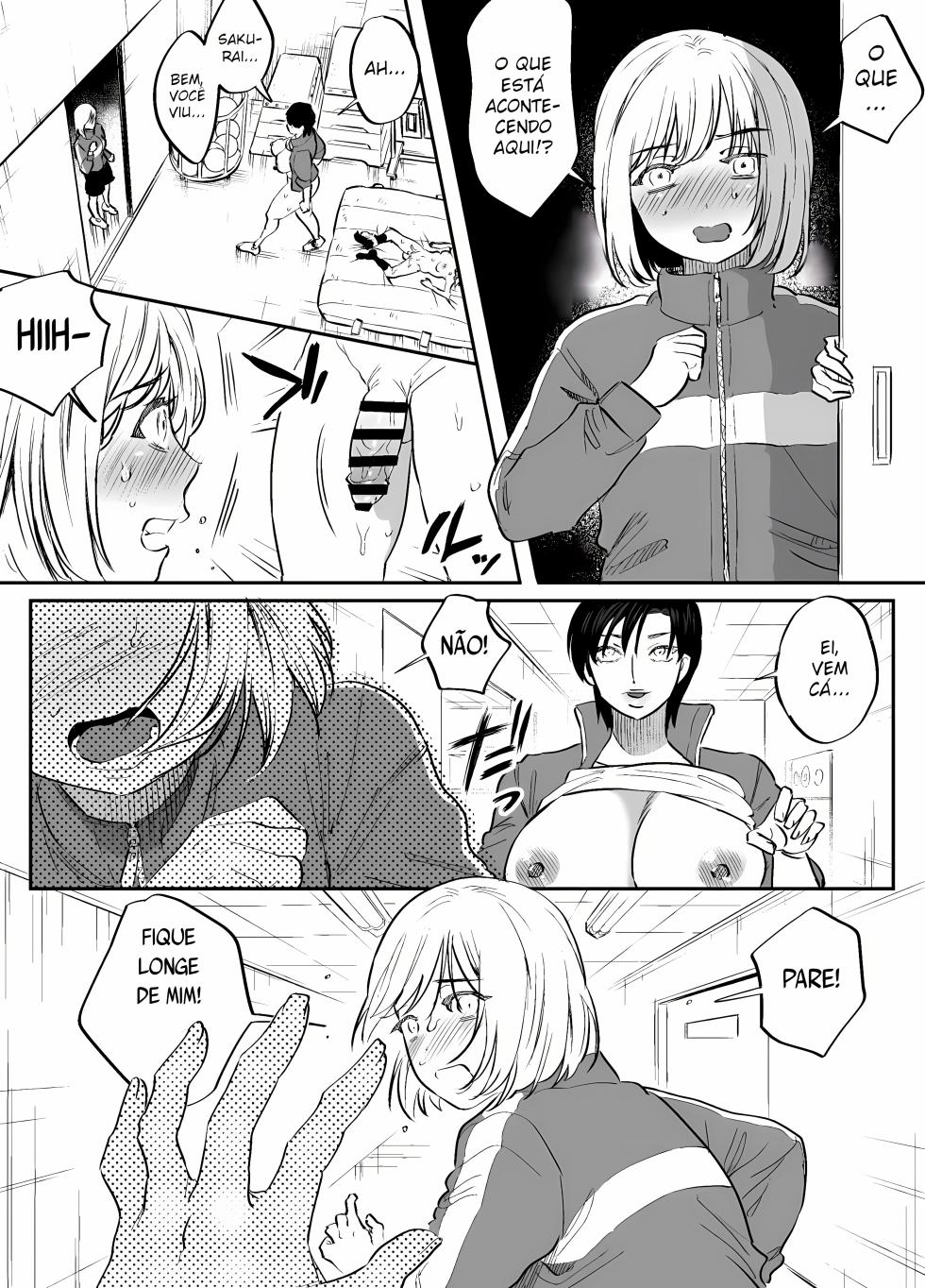 [Chimeda] Futanari Sensei no Yaritai Houdai [Portuguese-BR] [Upscale] - Page 4