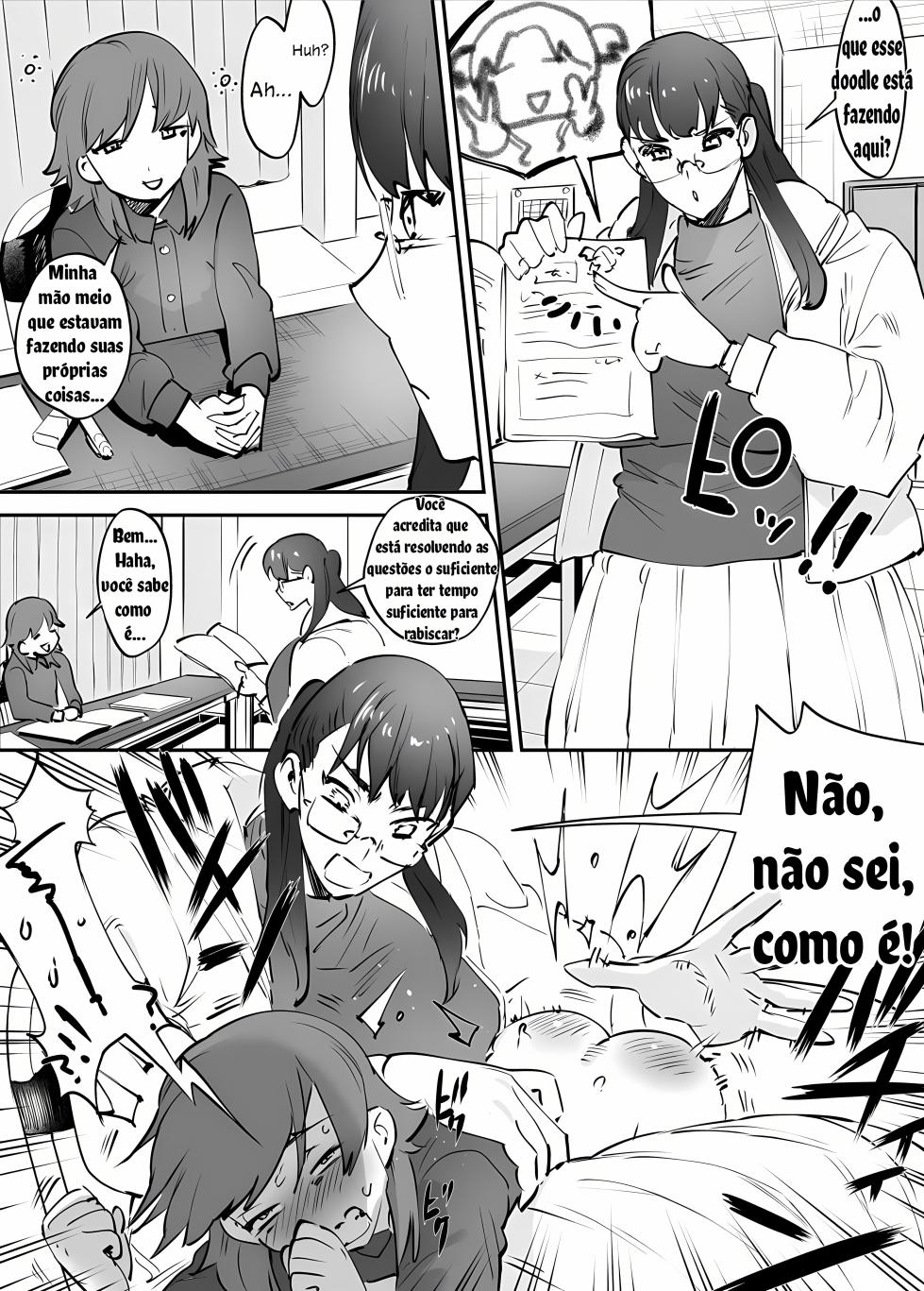 [Chimeda] Futanari Koushi, Zenbu Kuu [Portuguese-BR] [Upscale] - Page 10