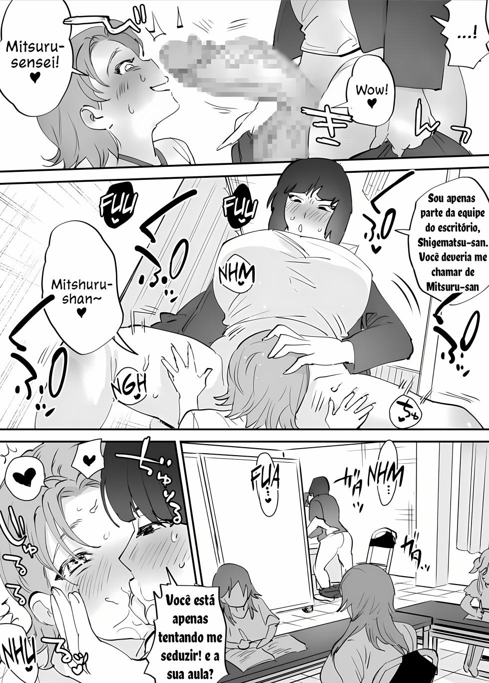 [Chimeda] Futanari Koushi, Zenbu Kuu [Portuguese-BR] [Upscale] - Page 23