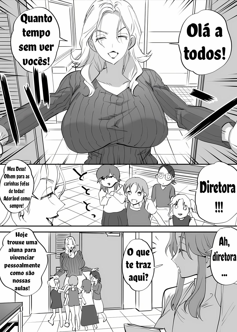 [Chimeda] Futanari Koushi, Zenbu Kuu [Portuguese-BR] [Upscale] - Page 28