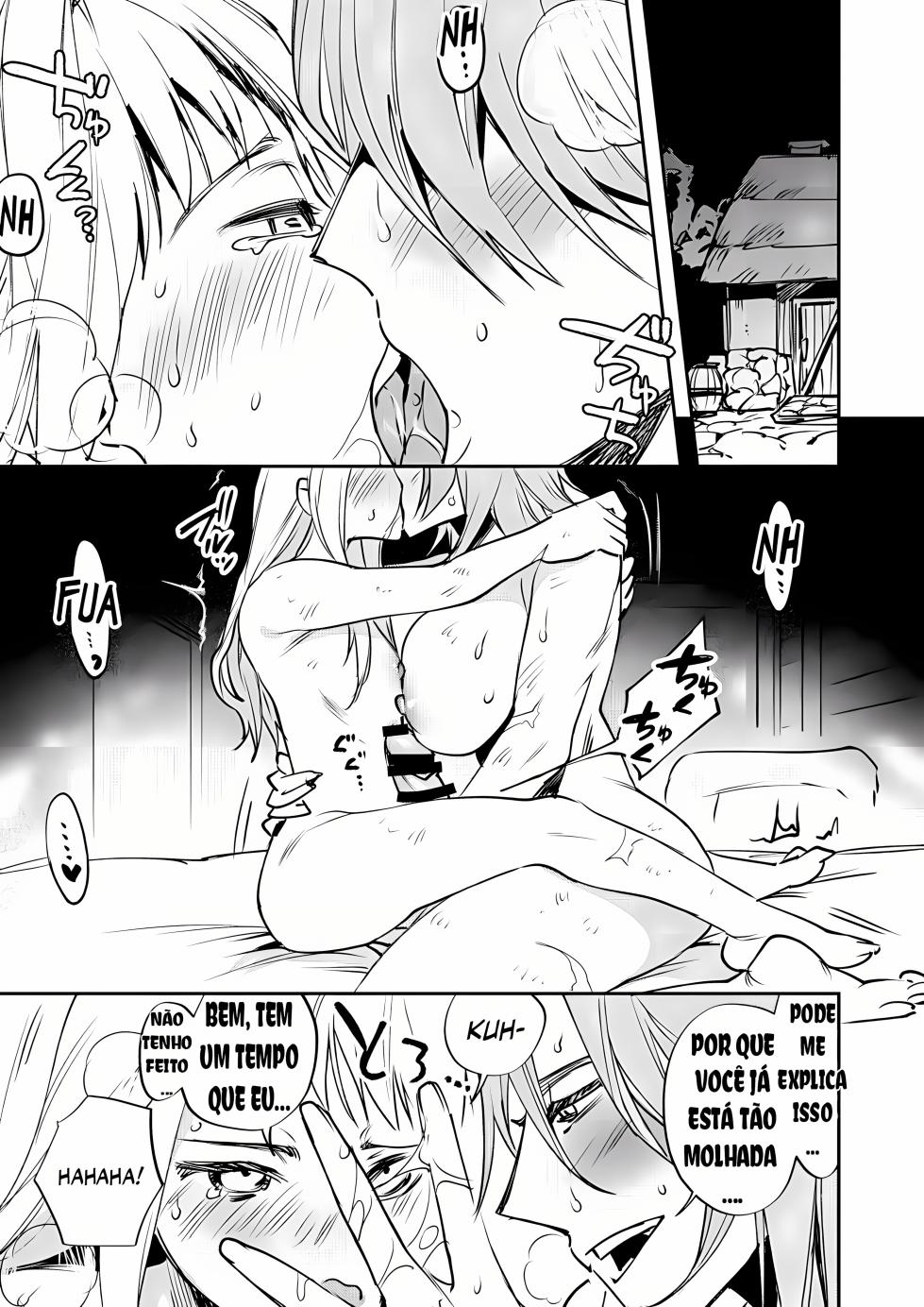 [Chimeda] Omae wa Watashi no Chinpo ni wa Katenai Shikashi Watashi no Chinpo Igai no Subete ni Kateru [Portuguese-BR] [Upscale] - Page 24