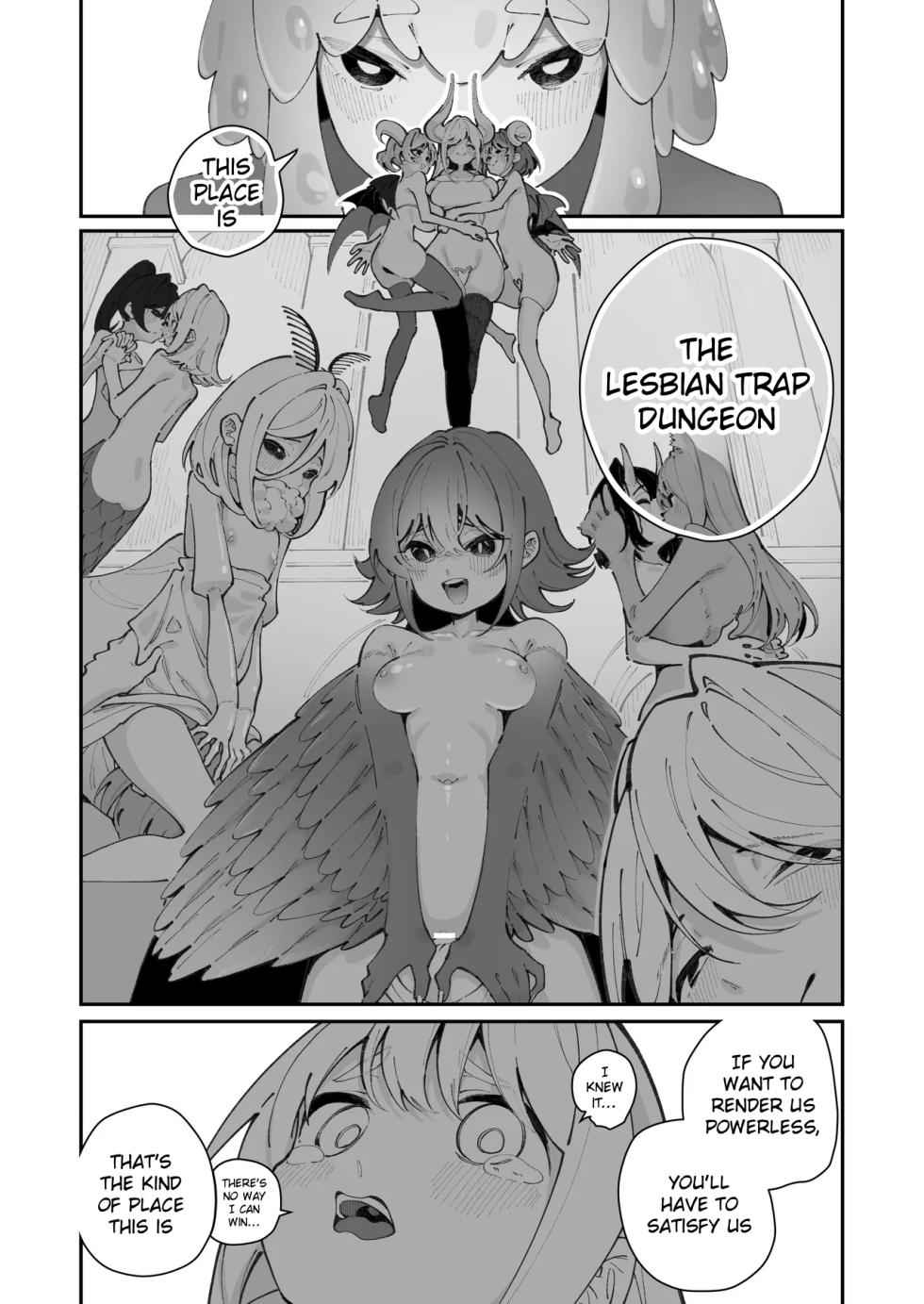 [Shiratama Moti] Lesbian Trap Dungeon [English] [Stolenkaos] [Digital] - Page 15