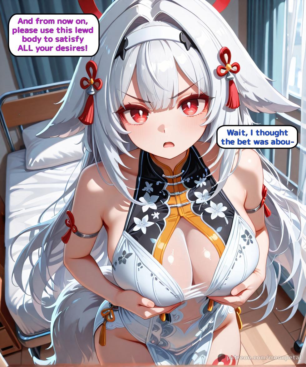 [Moon Petal] Wanna make a bet? ch. 17 - Ye Shunguang [English] [Uncensored] [AI Generated] - Page 6