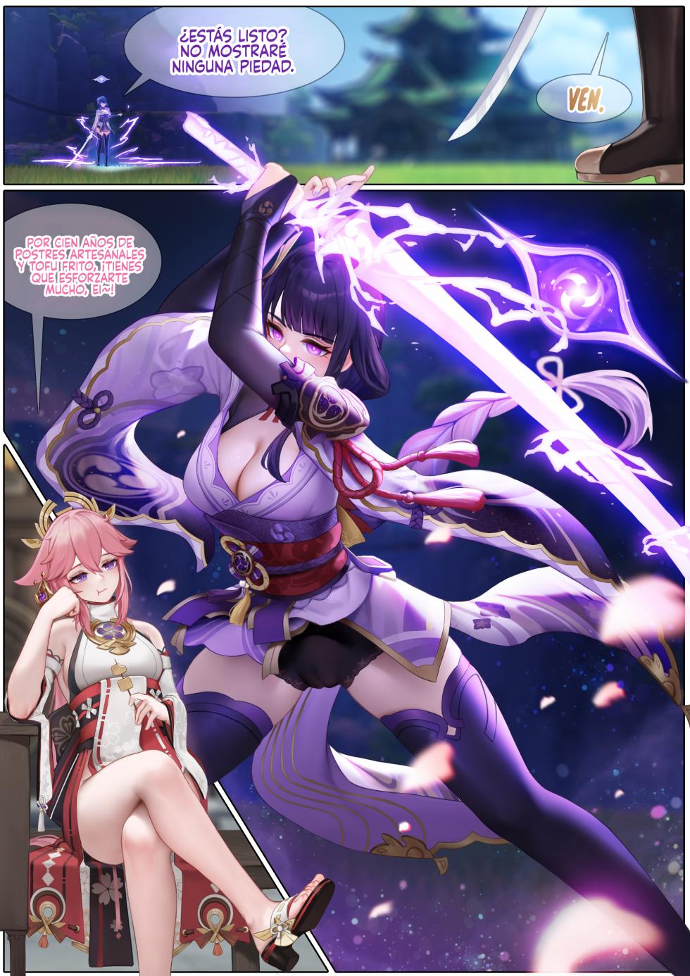 [Reikoku na Haizara] Bebiendo juntos en Inazuma 1-13 (Genshin Impact) [Spanish] [Rakuen Translations] - Page 2