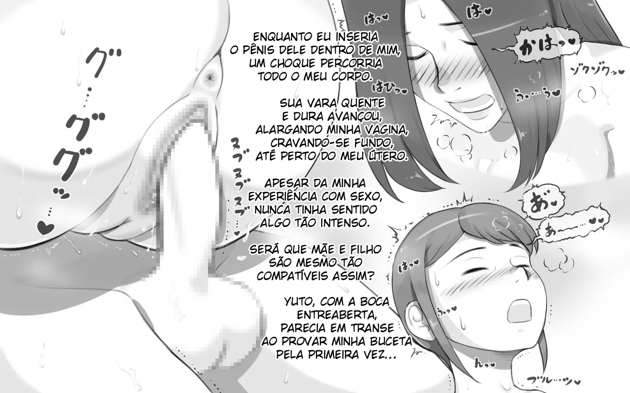 [pink-noise (Mizuiro Megane)] Nariyuki de Musuko to Car Sex shita Hahaoya no Hanashi [Portuguese-BR] - Page 24