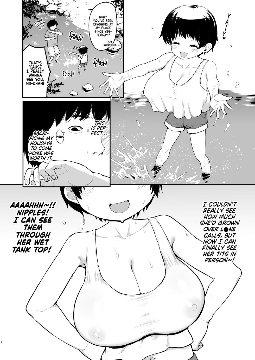 [Saboten Binta (Kawakami Kou)] Ore no Iu Koto o Nandemo Shinjite Kureru Oppai ga Ooki na Ikumi-chan Zenpen | The Busty Ikumi-chan Who Believes Everything I Say, Part 1 [English] [NudeSalad] [Digital] - Page 5