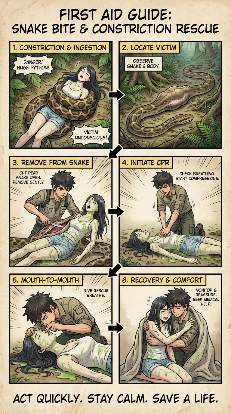 Safety Posters 2: Snake victim (AI Generated) - Page 4