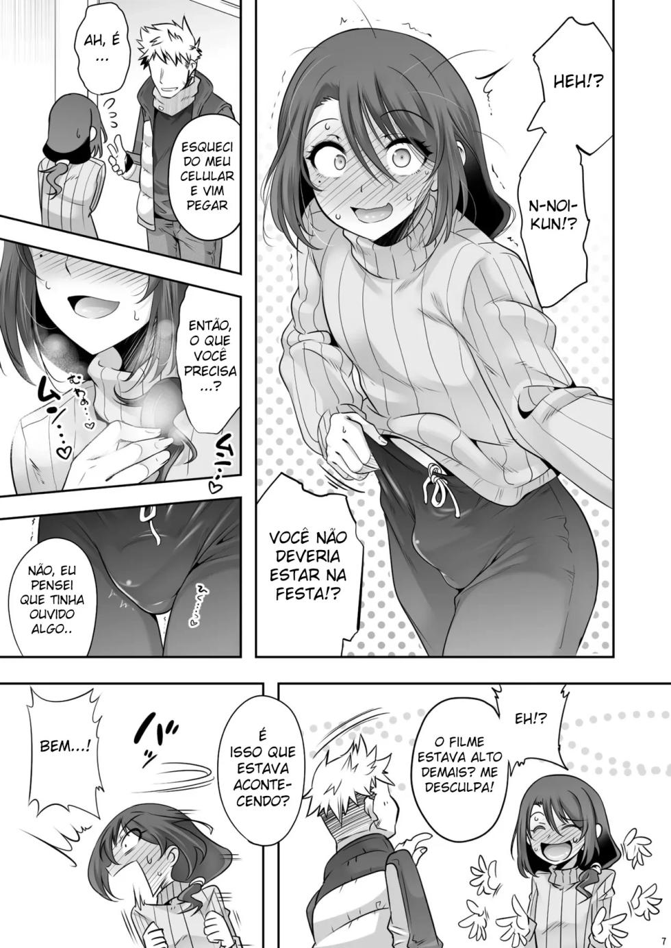 [EGO DANCE (Nanamatsu Kenji)] Otonari-san ga Jitsu wa Ecchi na Mesu Onii-san deshita Portuguese-BR] [Digital] [Incomplete] - Page 6