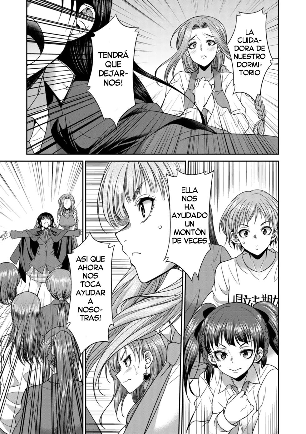 [Gekka Kaguya] Futanari Joshi Kousei wa Ryoubo-san to...♥ (Chap. 2)| Colegialas Futanari...♥ a su Cuidadora de Dormitorio (Cap.2) [Spanish] [Decensored] [Digital] [Harenchi no Fansub] - Page 15