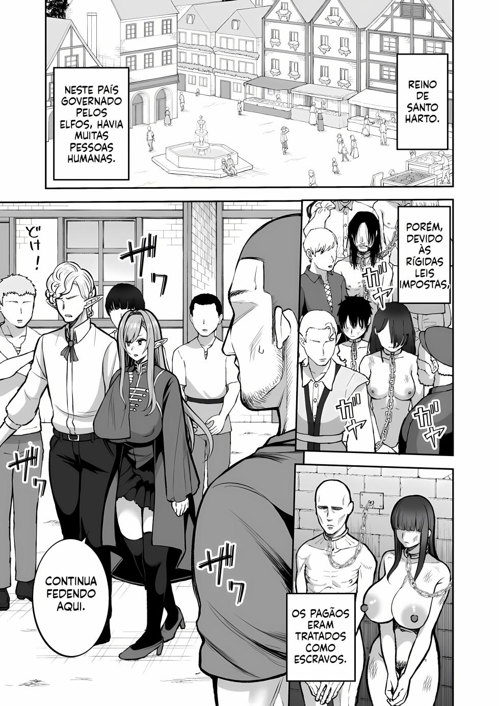 [Marshmallow Balloon (Kayumidome)] 200-nen Mono Shojo Elf Shota o Kau + Moto 200-nen Mono Shojo Elf Shota o Kau 2 [Portuguese-BR] [Upscale]  [Digital] - Page 31