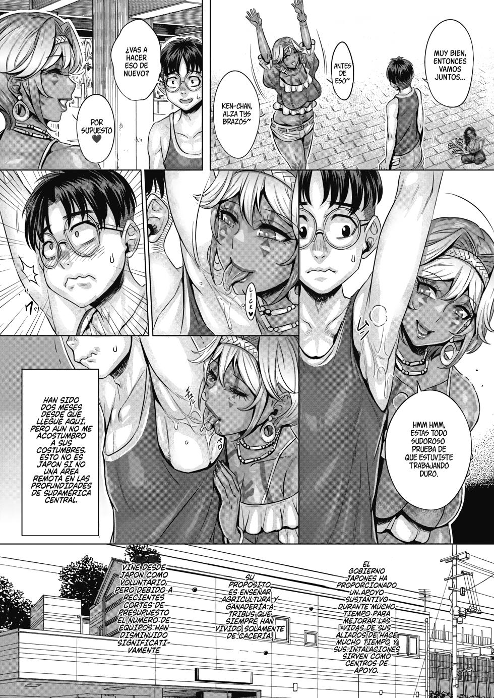 [Momofuki Rio] Ikoku no Sei Haru Kouryuu | Encuentros Sexuales En El Extranjero (COMIC AUN 2024-02) [Spanish] - Page 2