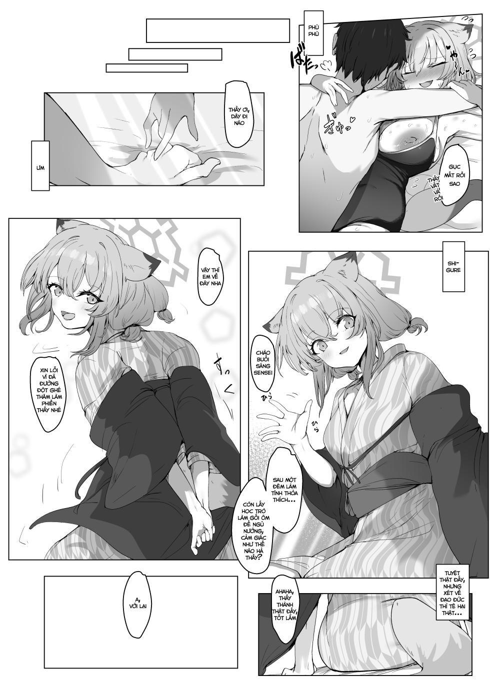 [6A Seeds (6A sang)] Mizugi no Kimi ni Obore Yuku | Mê đắm em trong bộ đồ bơi (Blue Archive) [Vietnamese Tiếng Việt] [Digital] - Page 32