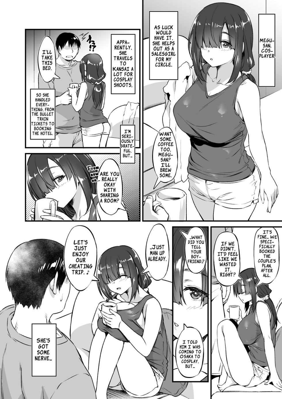 [AERODOG (inu)] Sukebe Jimiko no Cosplayer to Off-Pako Shiteru Hanashi 2 | A Story About Having an Offline Fling With a Plain-Looking Yet Very Naughty Cosplayer 2 [English] [LKK•Scans] [Digital] - Page 5