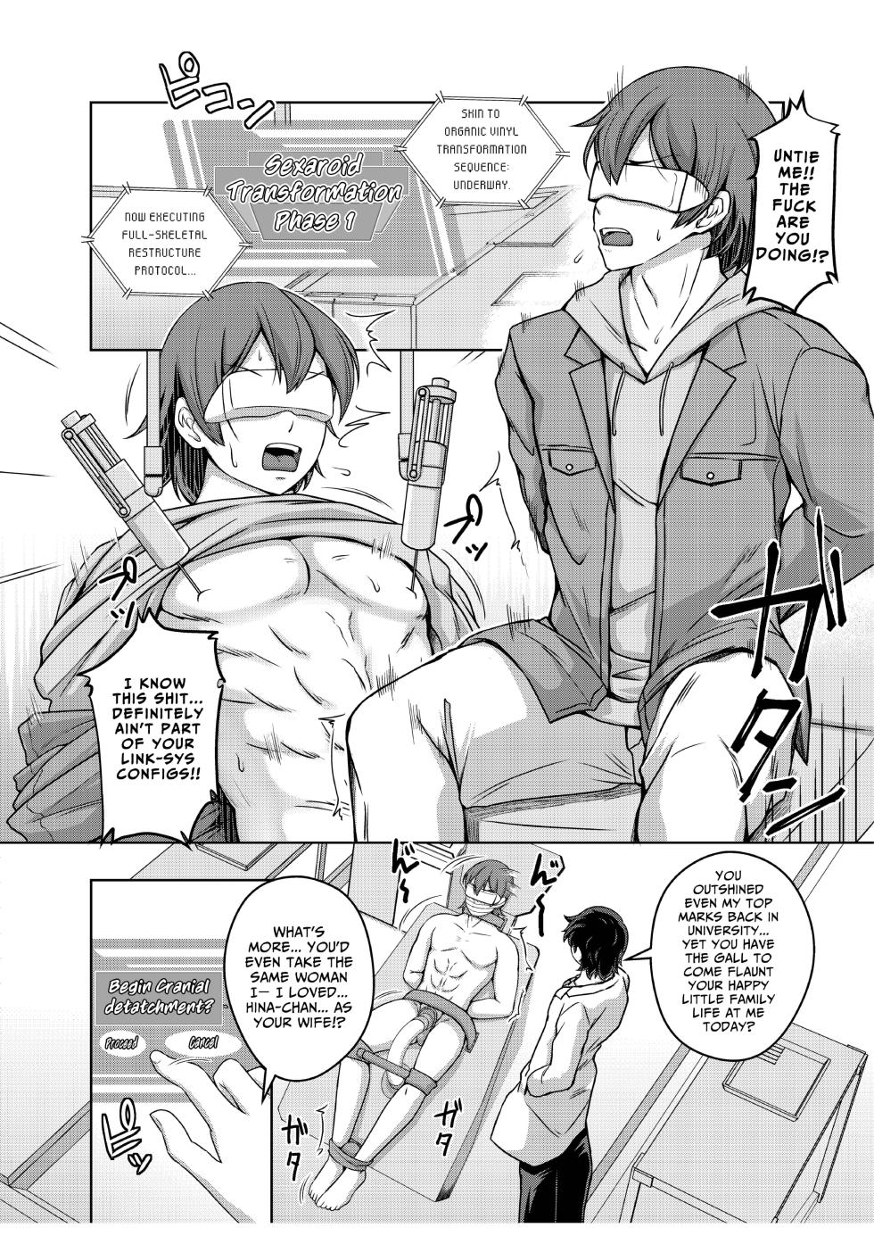 [KE_I_ARIM (Aikawa Monako)] Ore wa TS Sexaroid | I Became a TS Sexaroid [English] [mayanoumya] [Digital] - Page 3