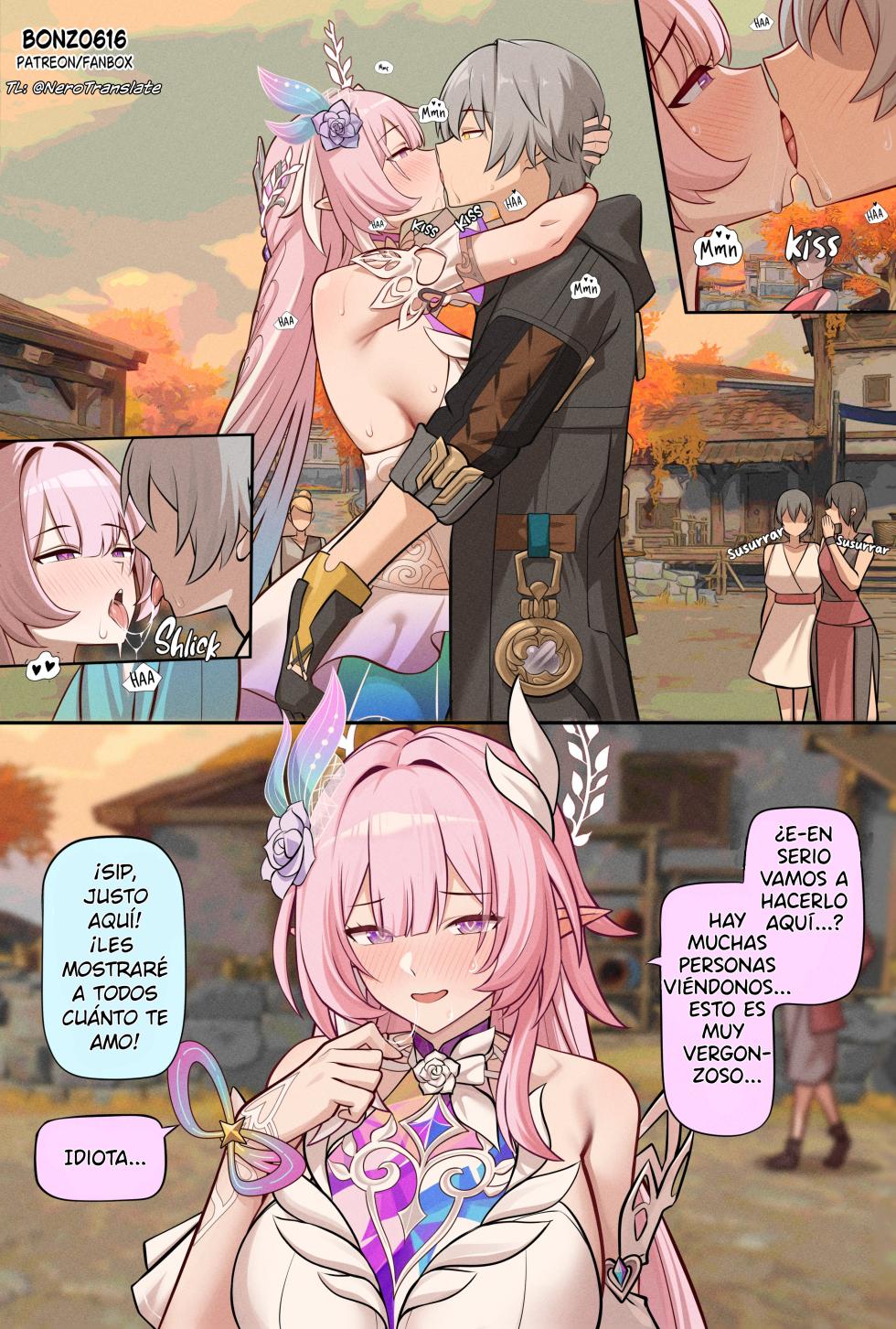 [Bonz0616] Cyrene Short comic (Honkai: Star Rail) [NeroTranslations] [Spanish] [Decensored] - Page 1