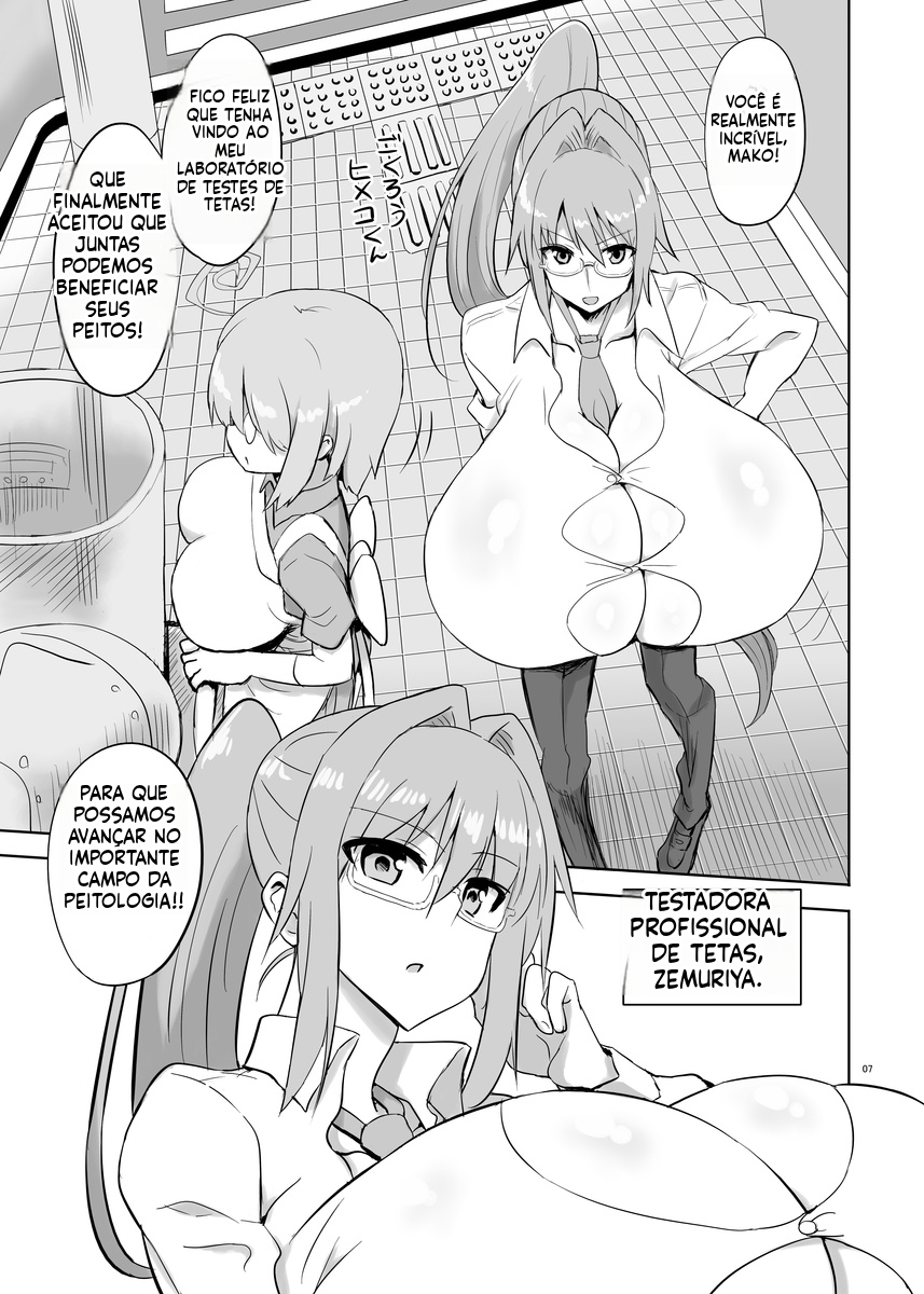 [Chounyuu Kenkyuushitsu (Ishioto)] Zemuriya Report  [Portuguese-BR] - Page 6
