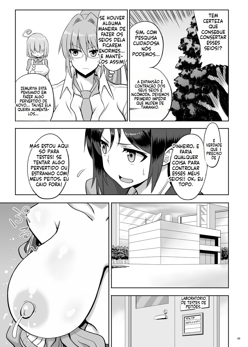 [Chounyuu Kenkyuushitsu (Ishioto)] Zemuriya Report  [Portuguese-BR] - Page 8