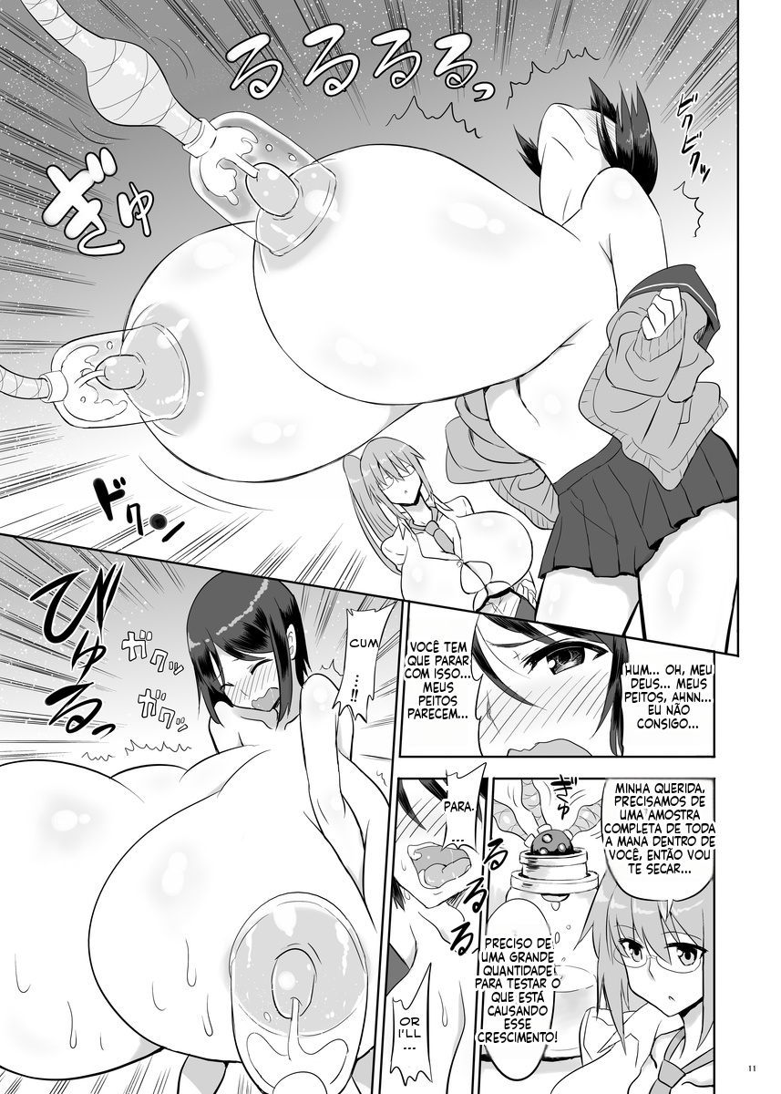 [Chounyuu Kenkyuushitsu (Ishioto)] Zemuriya Report  [Portuguese-BR] - Page 10