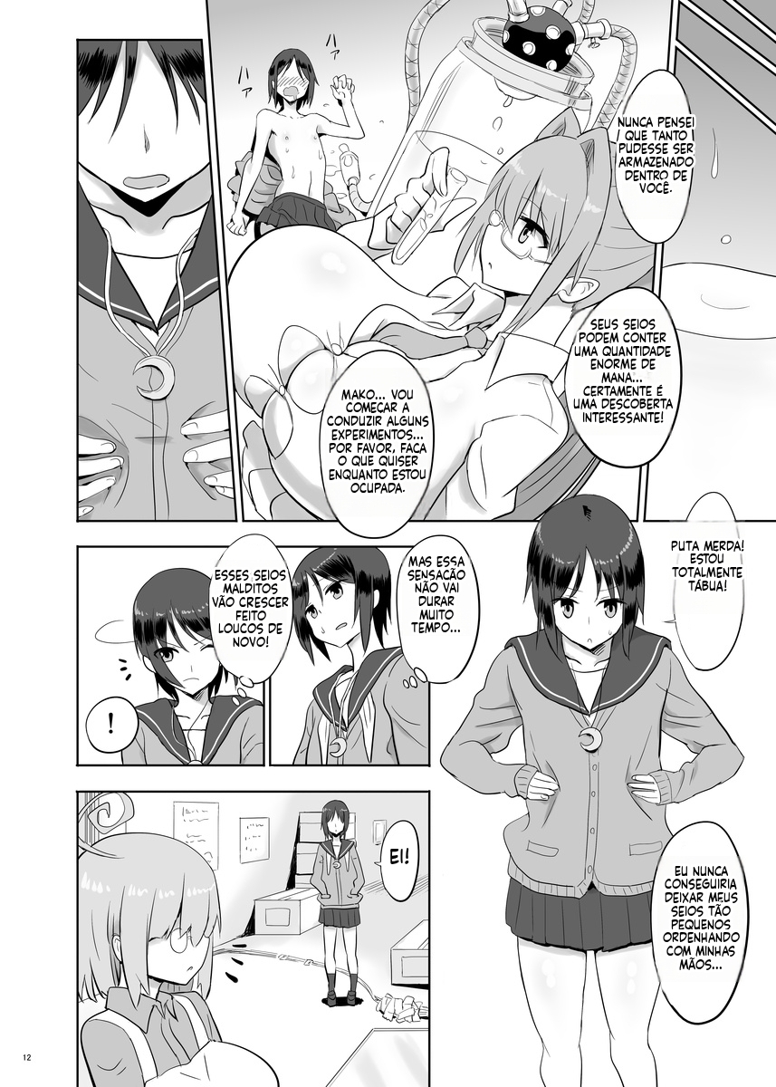 [Chounyuu Kenkyuushitsu (Ishioto)] Zemuriya Report  [Portuguese-BR] - Page 11