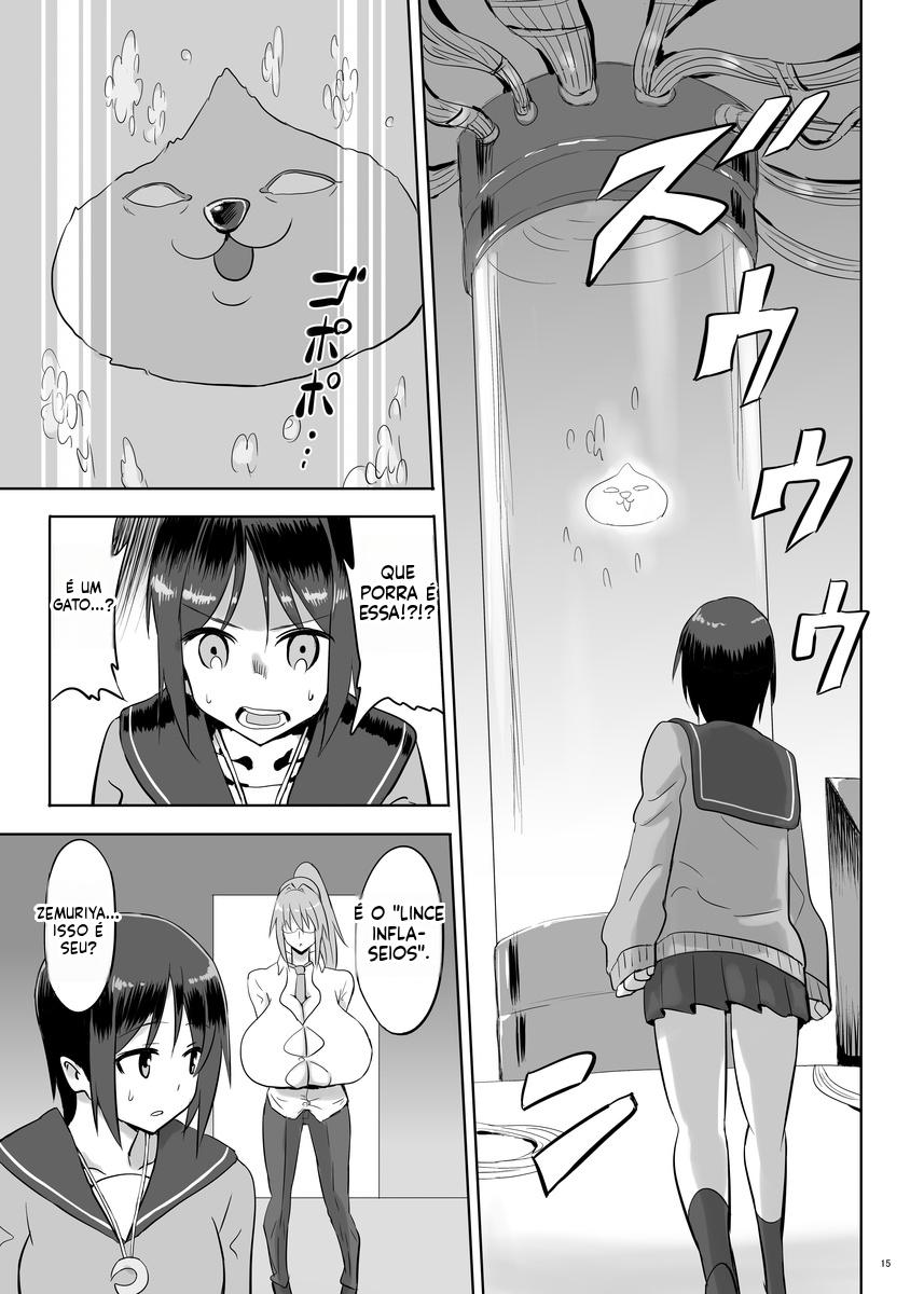 [Chounyuu Kenkyuushitsu (Ishioto)] Zemuriya Report  [Portuguese-BR] - Page 14