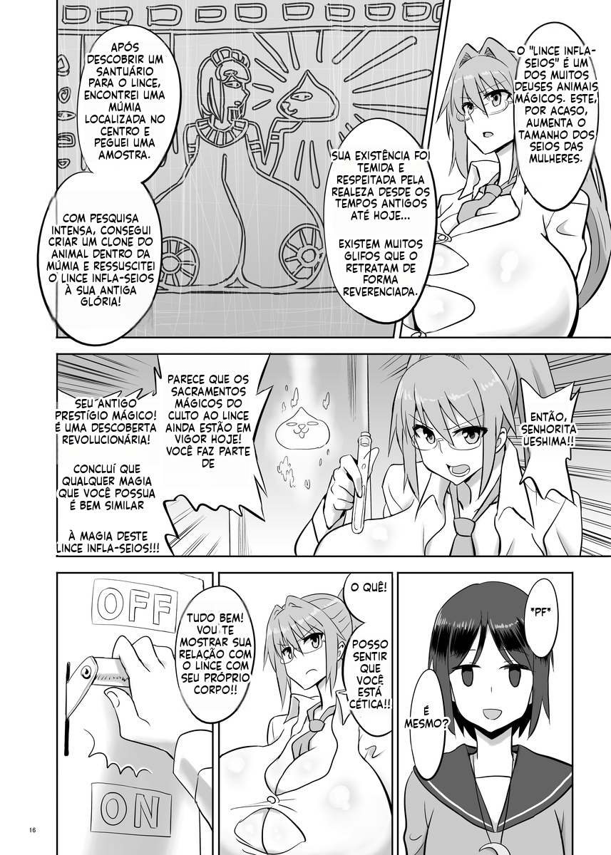 [Chounyuu Kenkyuushitsu (Ishioto)] Zemuriya Report  [Portuguese-BR] - Page 15