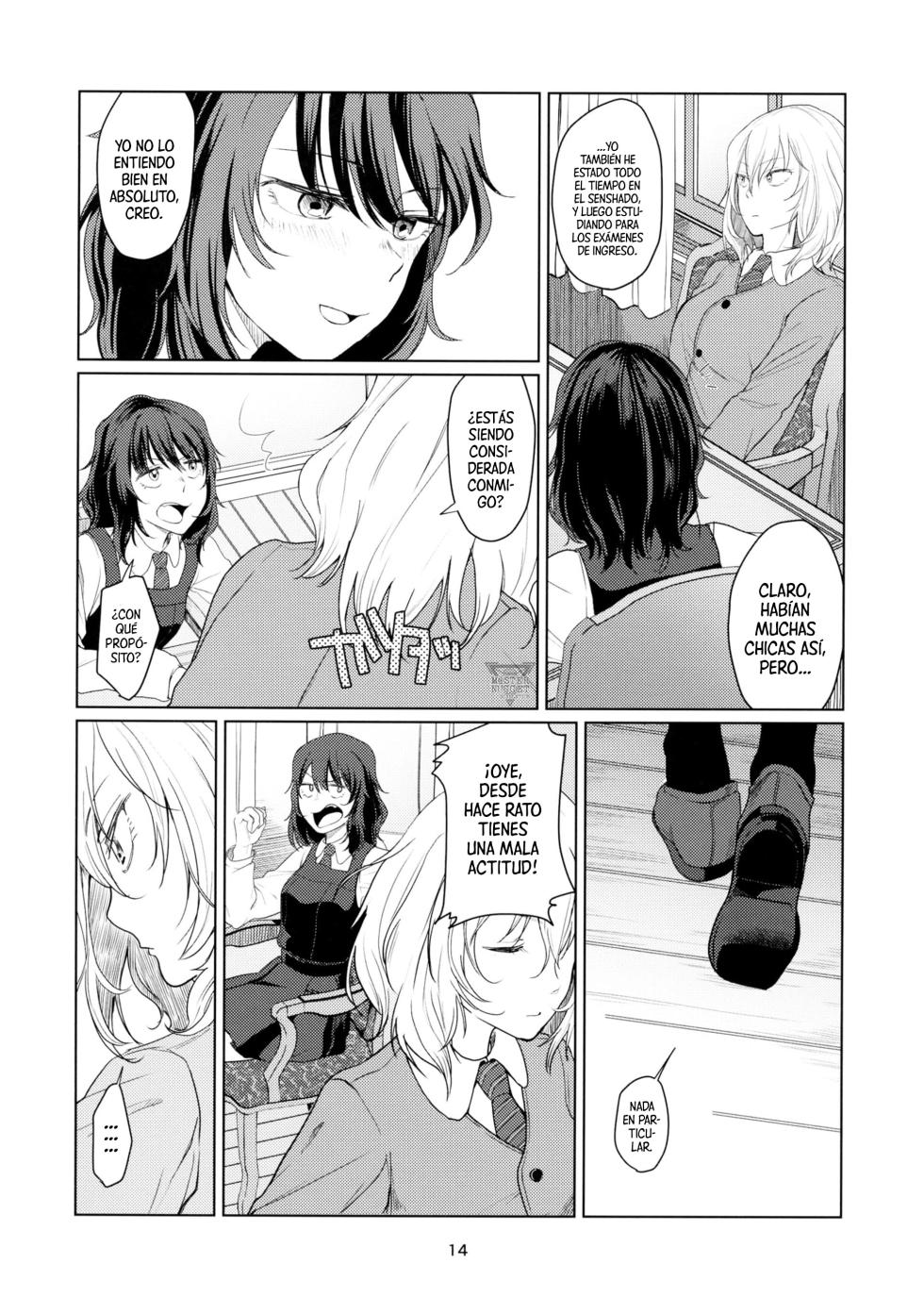 (Panzer Vor! 13) [Baketsu Crawl (Kani Aruki)] Kimi ga Ai o Katare! - Tell you love! | ¡Habla del amor! (Girls und Panzer) [Mister Nugget] - Page 13