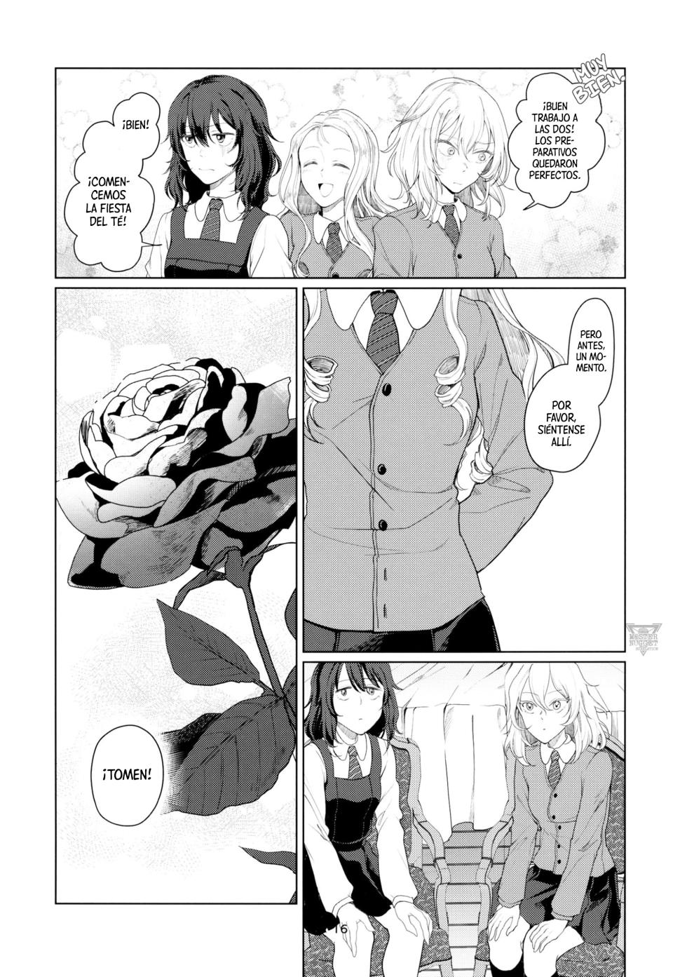 (Panzer Vor! 13) [Baketsu Crawl (Kani Aruki)] Kimi ga Ai o Katare! - Tell you love! | ¡Habla del amor! (Girls und Panzer) [Mister Nugget] - Page 15