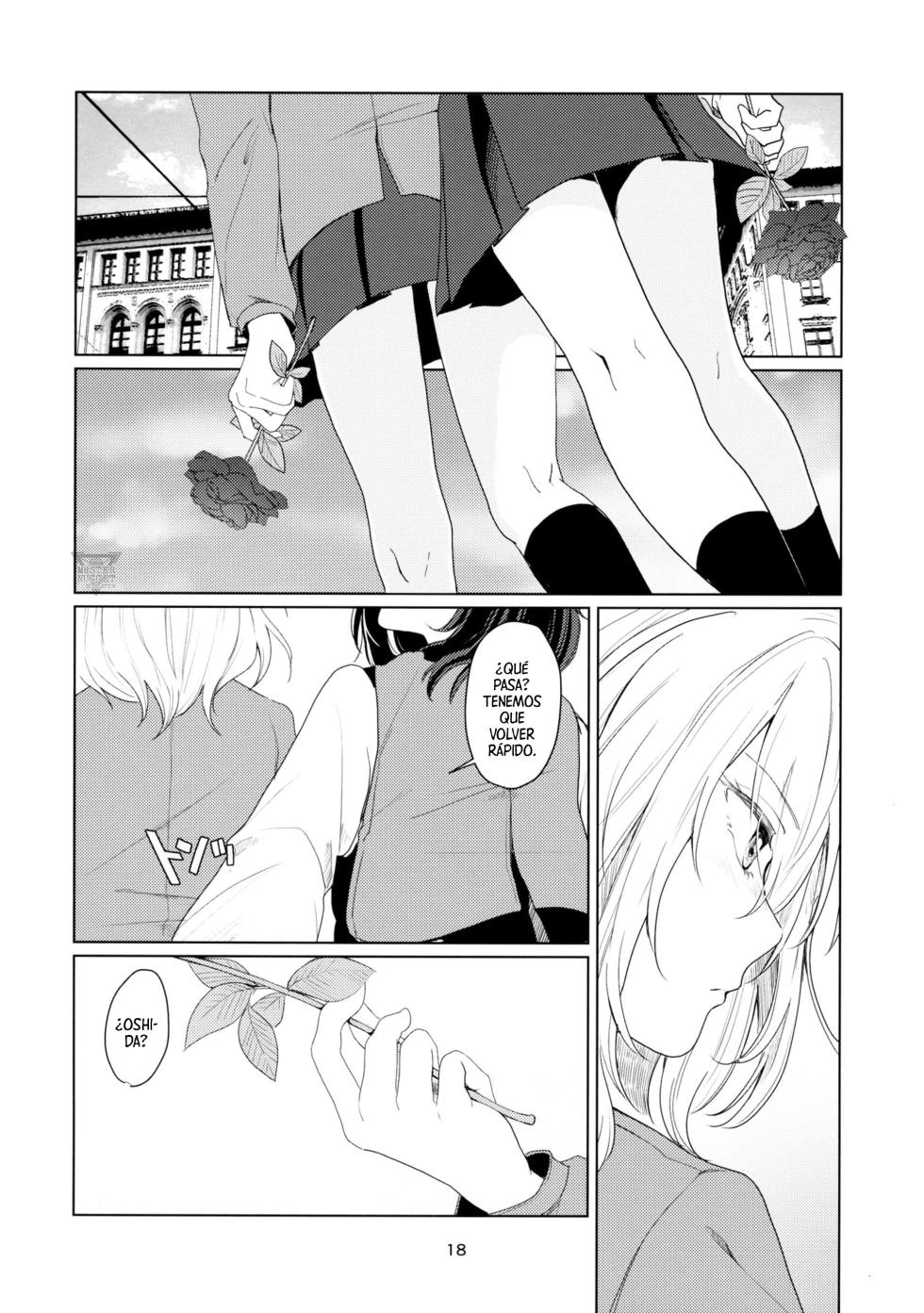 (Panzer Vor! 13) [Baketsu Crawl (Kani Aruki)] Kimi ga Ai o Katare! - Tell you love! | ¡Habla del amor! (Girls und Panzer) [Mister Nugget] - Page 17