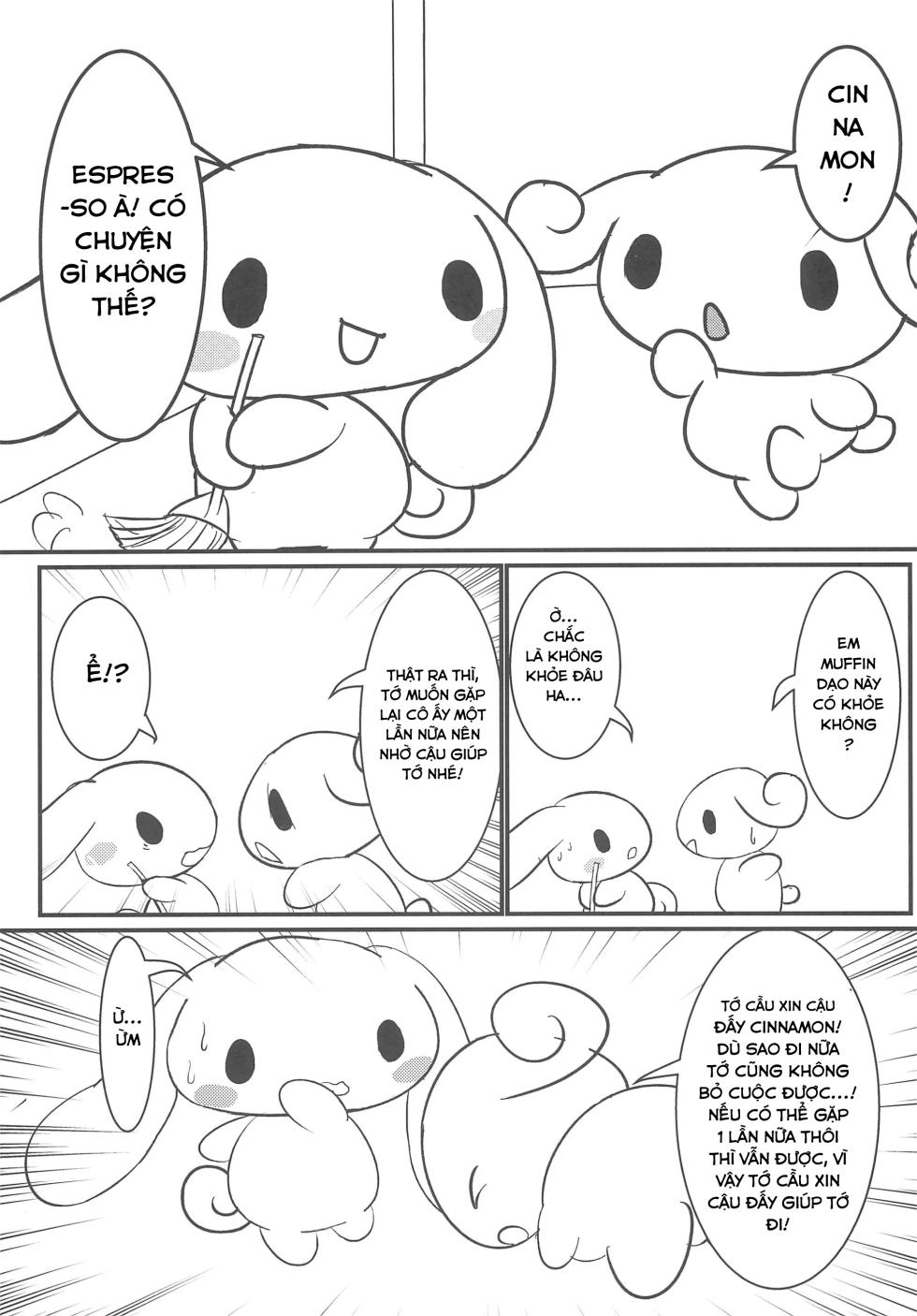(Kansai! Kemoket 8) [Satetsu] Yurufuwa | Sếch cinnamon (Cinnamoroll) [Vietnamese Tiếng Việt] - Page 3